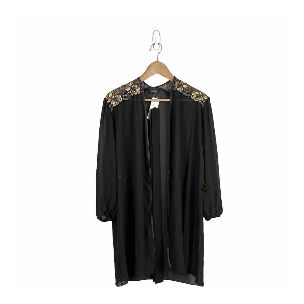 NEW NWT Lise Charmel France Robe Sheer Lingerie Deadstock